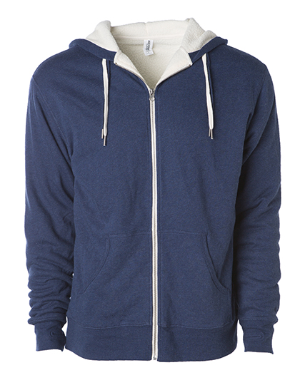 Independent Unisex Sherpa Lined Zip Hooded Jacket Independent Unisex Sherpa Lined Zip Hooded Jacket