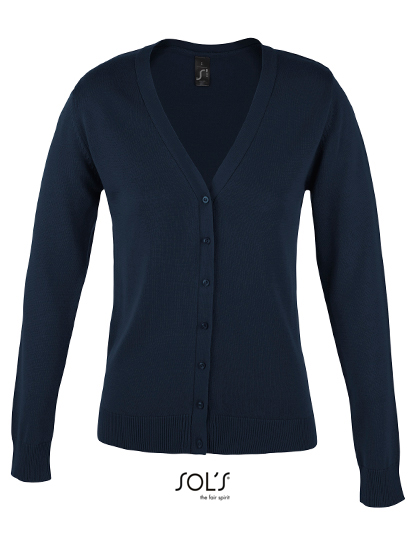 SOL´S Women´s Golden V-Neck Knitted Cardigan