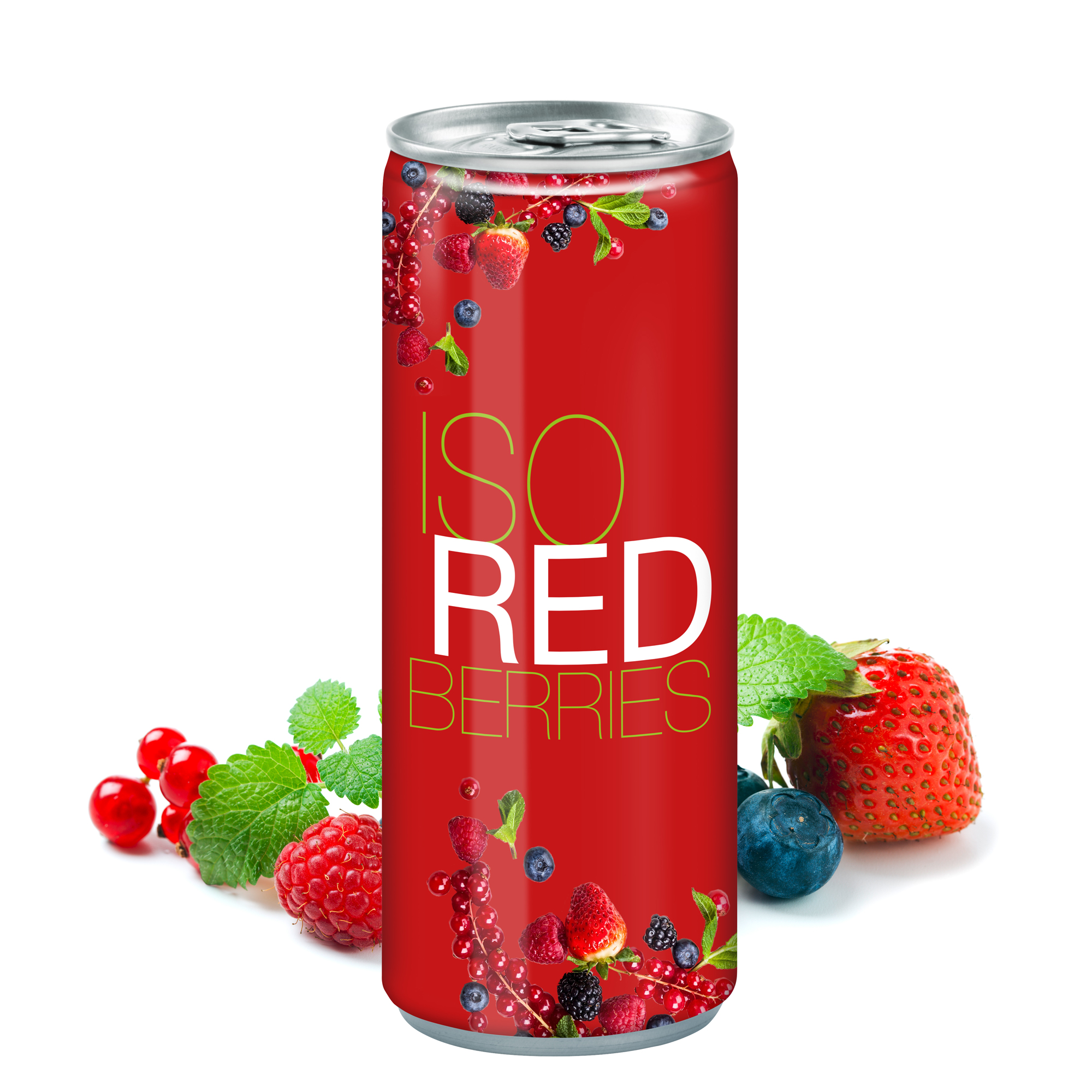 250 ml Iso Drink Redberries - Fullbody (DPG)