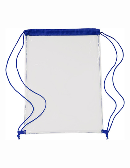 Transparent PVC Drawstring Backpack