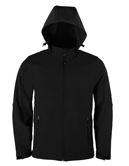 HRM Men´s Hooded Soft-Shell Jacket HRM Men´s Hooded Soft-Shell Jacket