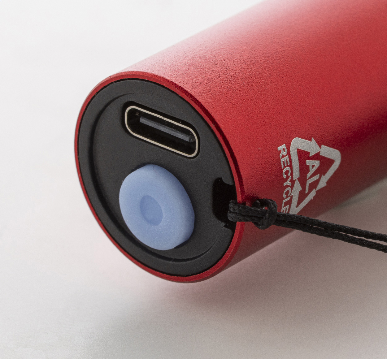 wiederaufladbare Taschenlampe aus recyceltem Aluminium Chargelight Tone