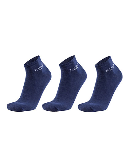 Replay Low Cut Socks (3 Pair Banderole) Replay Low Cut Socks (3 Pair Banderole)