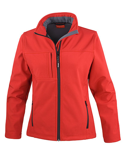 Result Genuine Recycled Women´s Recycled 3-Layer Classic Softshell Jacket Result Genuine Recycled Women´s Recycled 3-Layer Classic Softshell Jacket