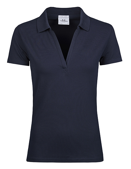 Tee Jays Women´s Luxury Stretch V-Neck Polo Tee Jays Women´s Luxury Stretch V-Neck Polo
