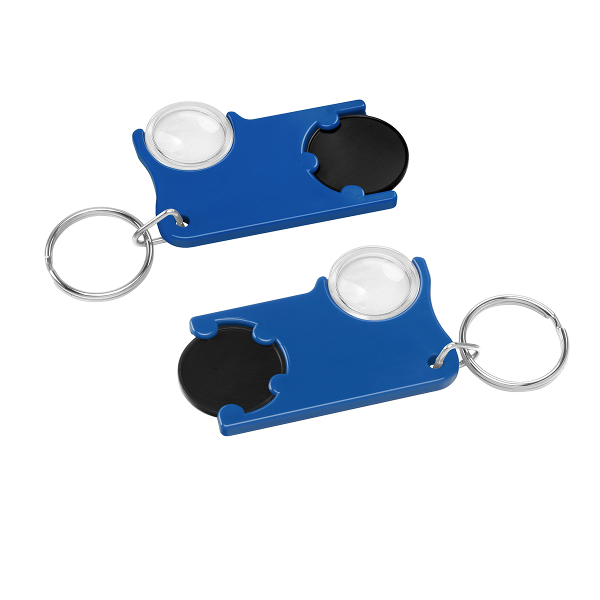 Chiphalter mit 1€-Chip und Lupe Chiphalter mit 1€-Chip und Lupe