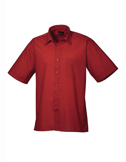 Premier Workwear Men´s Poplin Short Sleeve Shirt Premier Workwear Men´s Poplin Short Sleeve Shirt