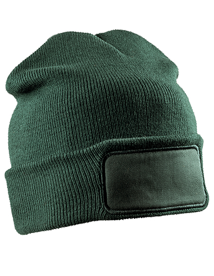 Result Genuine Recycled Recycled Double Knit Printers Beanie Result Genuine Recycled Recycled Double Knit Printers Beanie