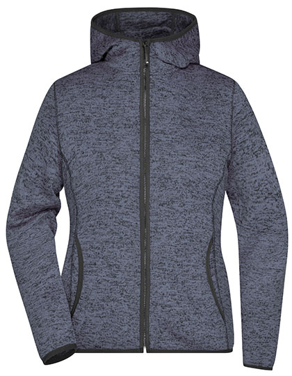 James&Nicholson Ladies´ Knitted Fleece Hoody