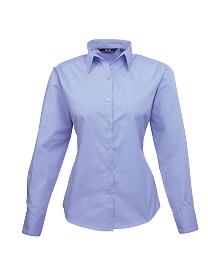 Premier Workwear Women´s Poplin Long Sleeve Blouse
