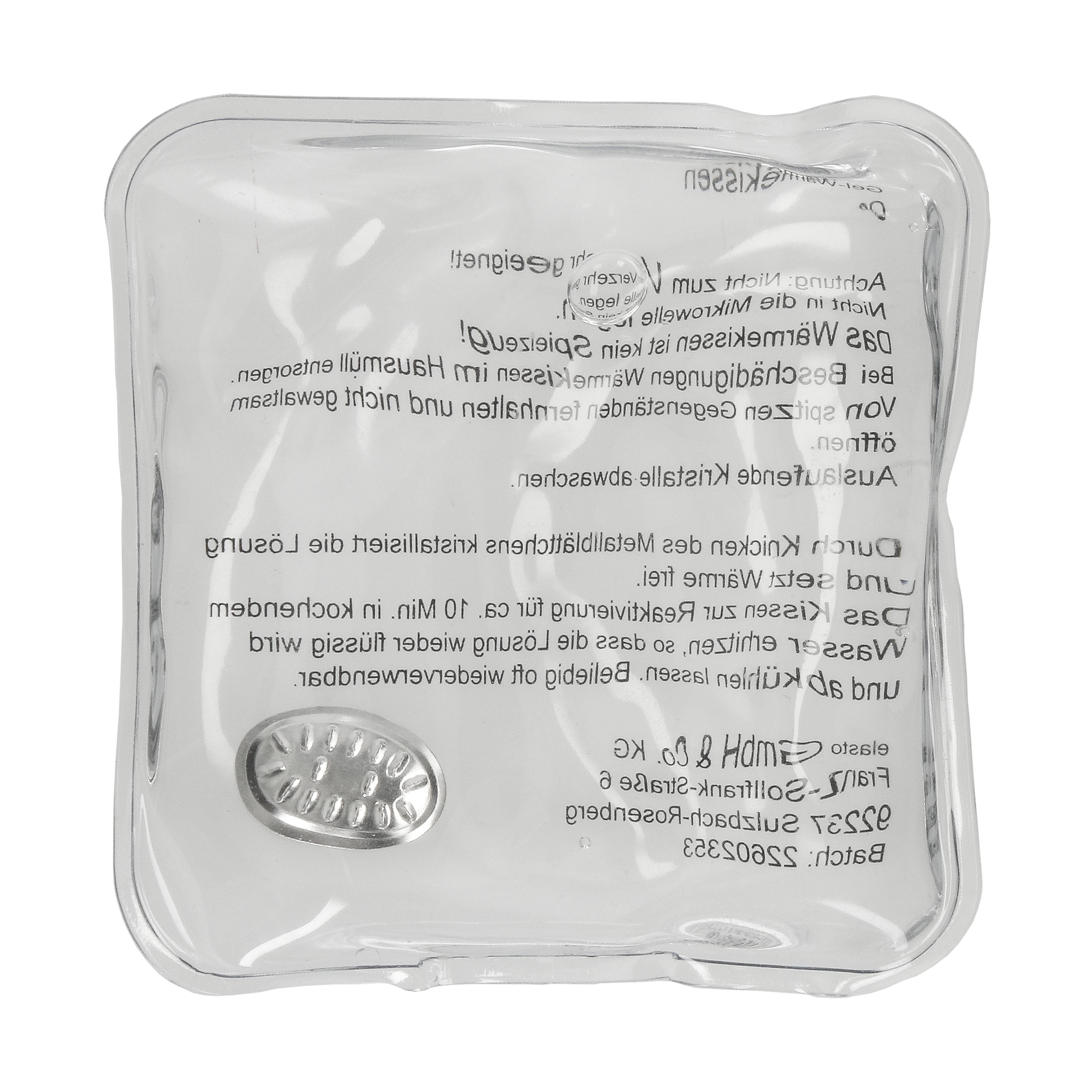 Gel-Wärmekissen Quadrat Gel-Wärmekissen Quadrat