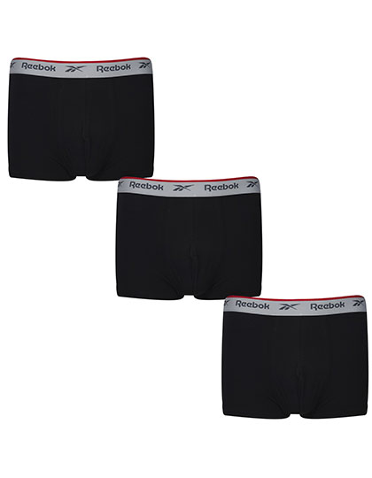 Reebok Men´s Trunk - Ovett (3 Pair Pack) Reebok Men´s Trunk - Ovett (3 Pair Pack)