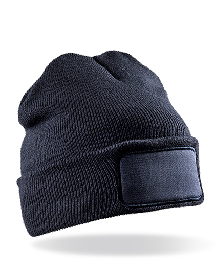 Result Genuine Recycled Recycled Double Knit Printers Beanie