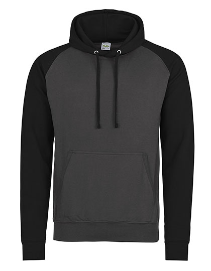 Just Hoods Baseball Hoodie Just Hoods Baseball Hoodie