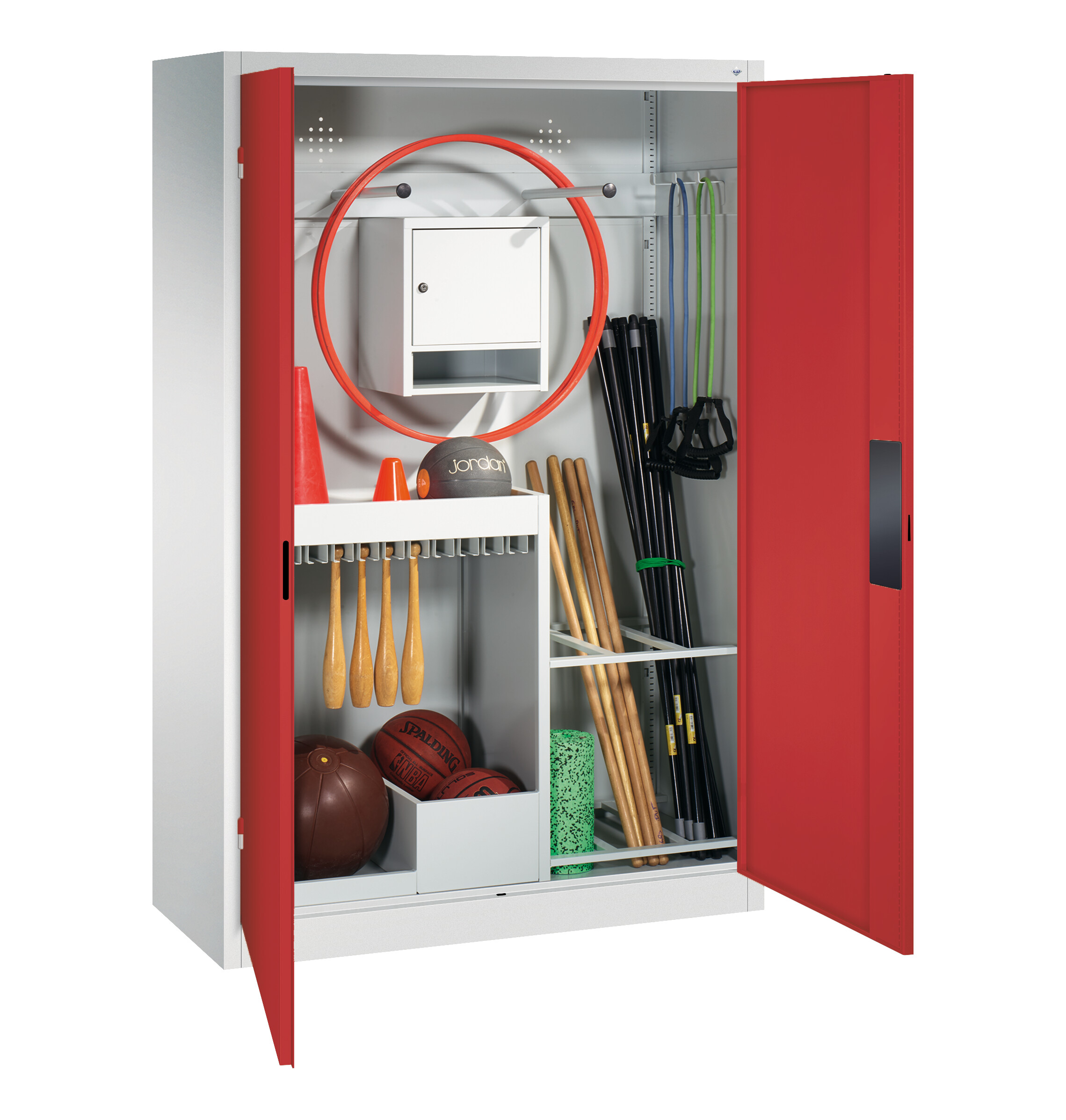 Sportgeräteschrank 1950x1200x500mm Sportgeräteschrank 1950x1200x500mm
