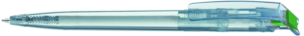 RECYCLED PET PEN transparent SG Druckkugelschreiber