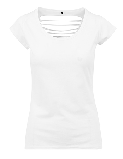 Build Your Brand Ladies´ Back Cut Tee Build Your Brand Ladies´ Back Cut Tee