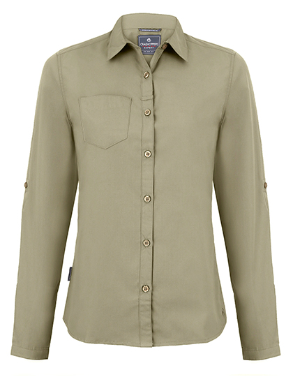 Craghoppers Expert Expert Womens Kiwi Long Sleeved Shirt Craghoppers Expert Expert Womens Kiwi Long Sleeved Shirt