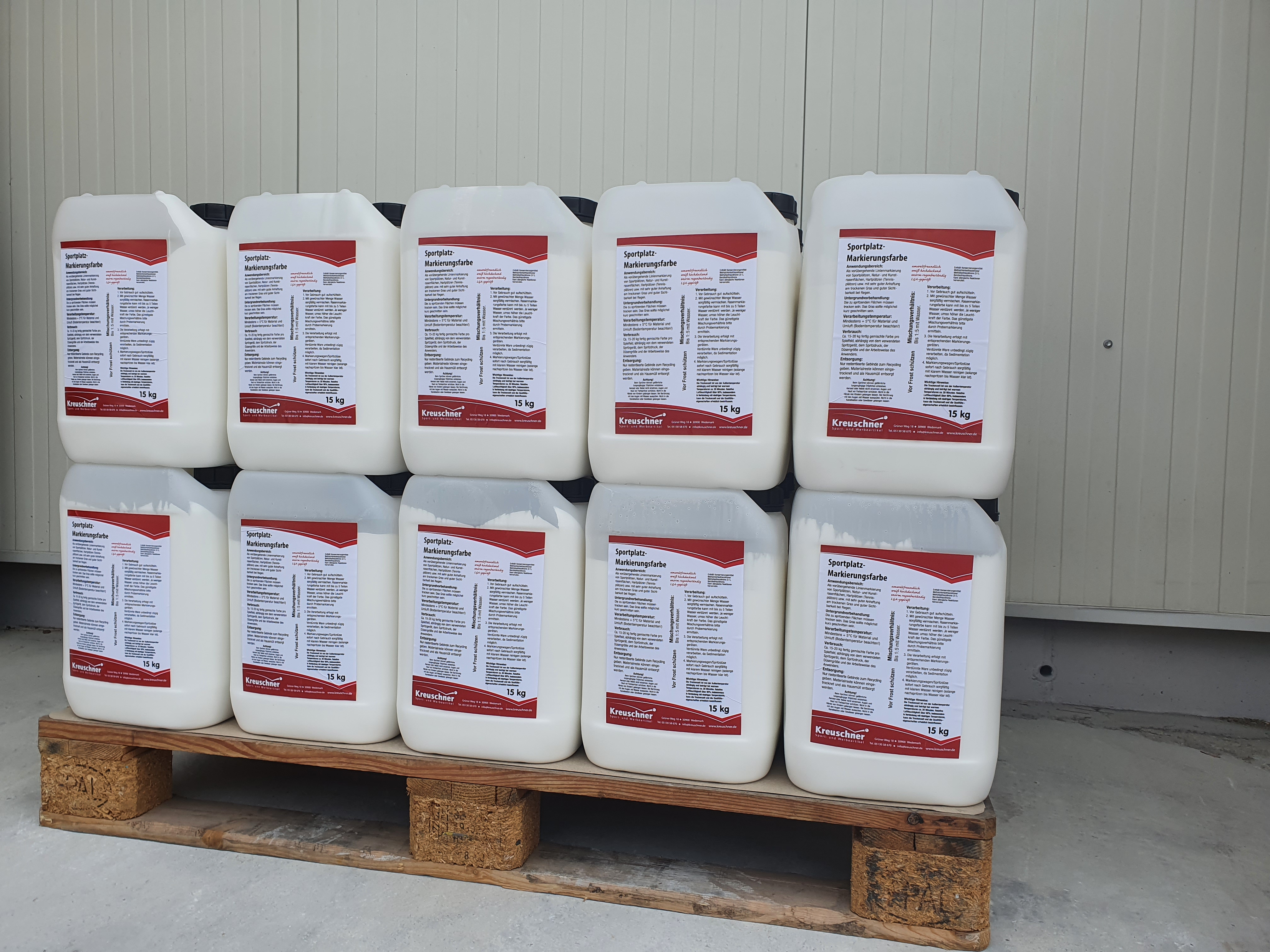 Rasenmarkierungsfarbe 1:4 9L-15kg Rasenmarkierungsfarbe 1:4 9L-15kg