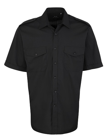 Premier Workwear Pilot Shirt Short Sleeve Premier Workwear Pilot Shirt Short Sleeve