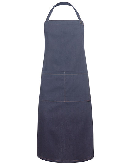 Karlowsky Latzschürze Jeans-Style mit Tasche