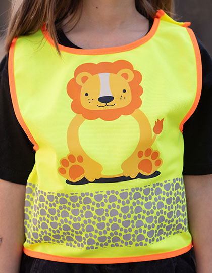 Korntex Children's Safety Vest Funtastic Wildlife CO² Neutral