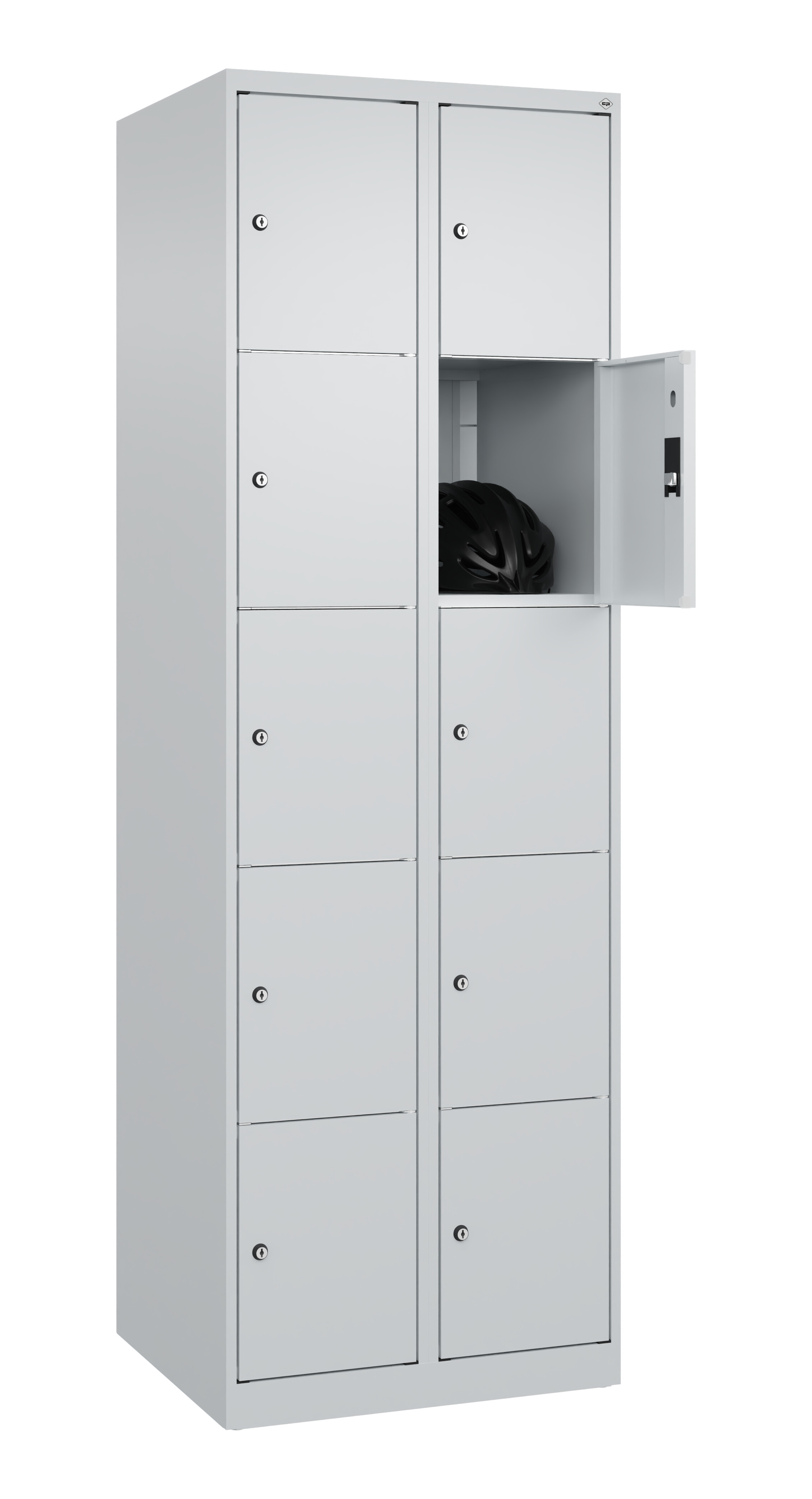 Schließfachschrank Classic Plus, 10 Fächer, 1850x600x500mm Schließfachschrank Classic Plus, 10 Fächer, 1850x600x500mm
