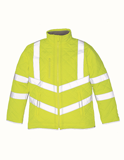 YOKO Hi-Vis Kensington Jacket With Fleece Lining YOKO Hi-Vis Kensington Jacket With Fleece Lining