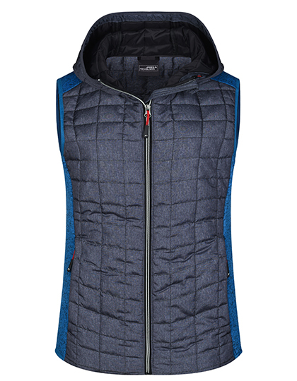 James&Nicholson Ladies´ Knitted Hybrid Vest James&Nicholson Ladies´ Knitted Hybrid Vest
