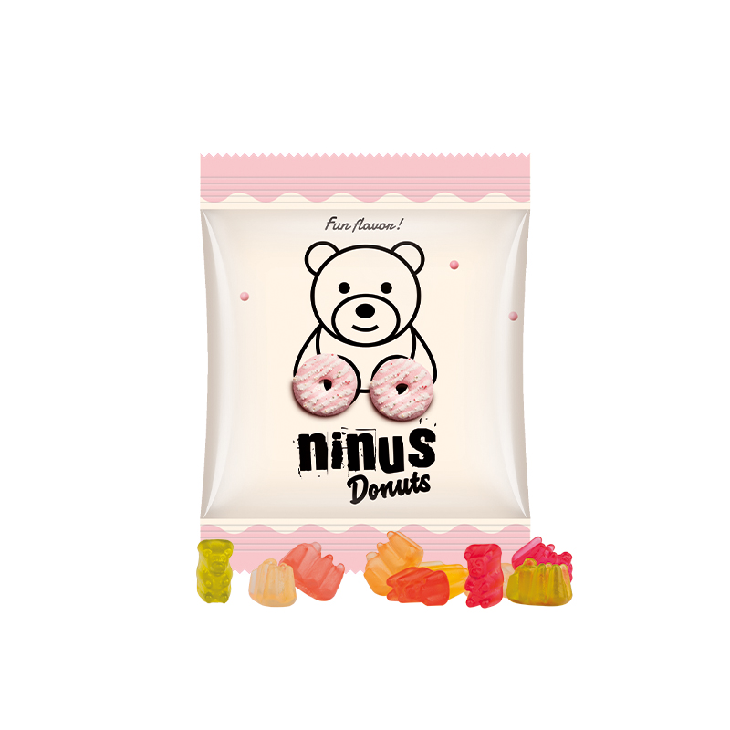 Minitüte 7 g Folie weiß Basic Bärchen mini Minitüte 7 g Folie weiß Basic Bärchen mini