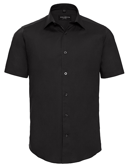 Russell Collection Men´s Short Sleeve Easy Care Fitted Shirt Russell Collection Men´s Short Sleeve Easy Care Fitted Shirt