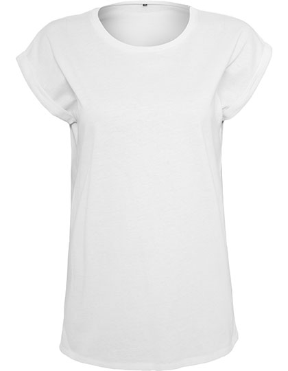 Build Your Brand Ladies´ Extended Shoulder Tee Build Your Brand Ladies´ Extended Shoulder Tee
