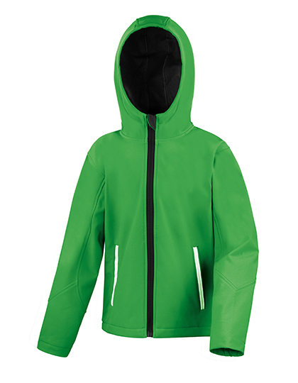 Result Core Youth TX Performance Hooded Soft Shell Jacket Result Core Youth TX Performance Hooded Soft Shell Jacket