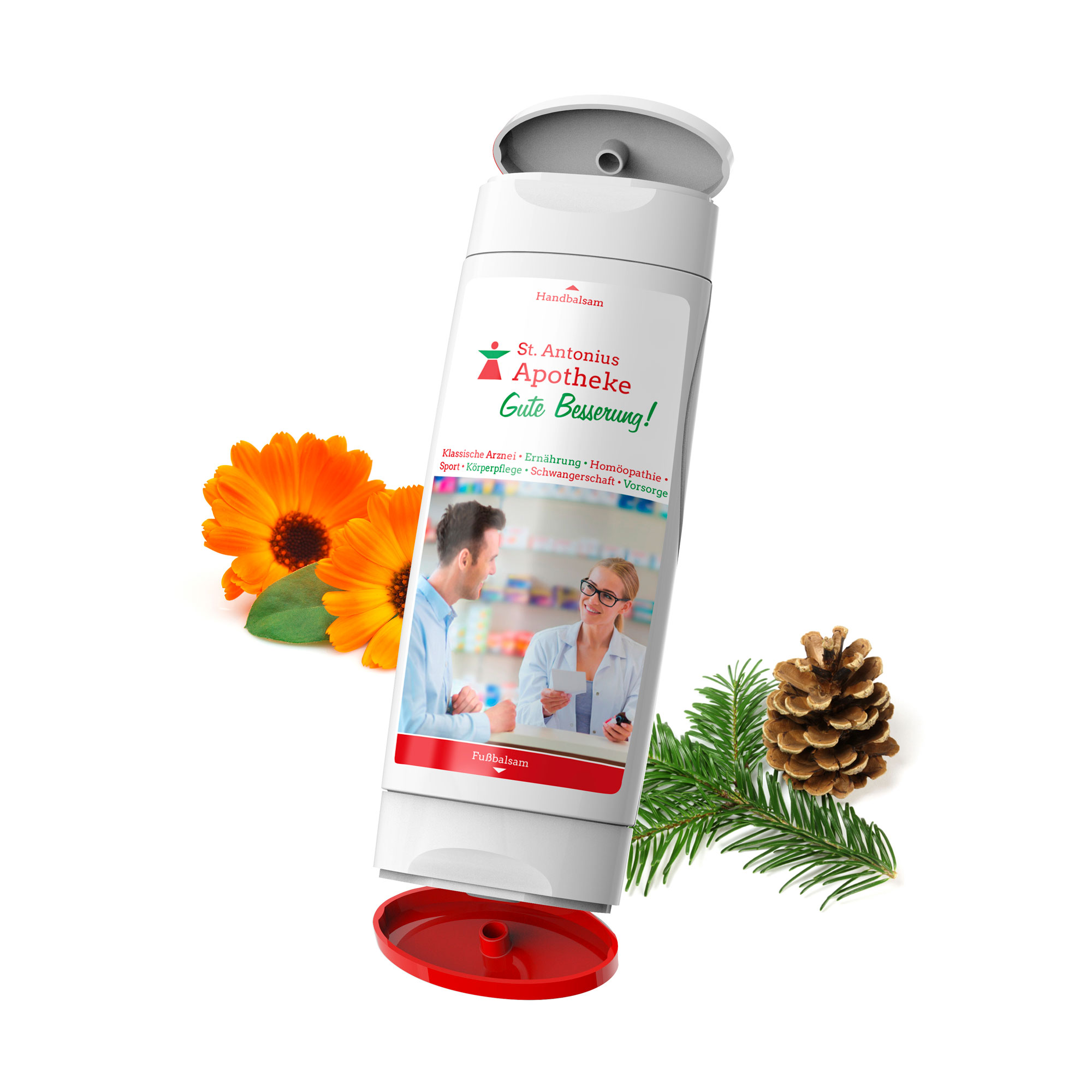 DuoPack 5: Handbalsam Ringelblume + Fußbalsam (Body Label 2 x 50 ml)