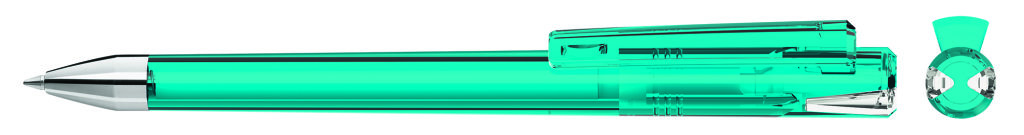 CRYSTAL transparent SI Drehkugelschreiber CRYSTAL transparent SI Drehkugelschreiber