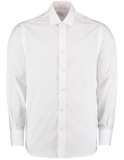 Kustom Kit Men´s Tailored Fit Business Poplin Shirt Long Sleeve
