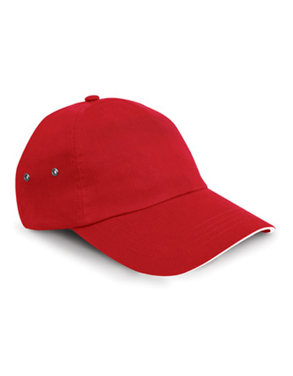 Result Headwear Printers Plush Cotton 5 Panel Cap