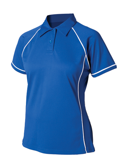 Finden+Hales Ladies´ Piped Performance Polo Finden+Hales Ladies´ Piped Performance Polo