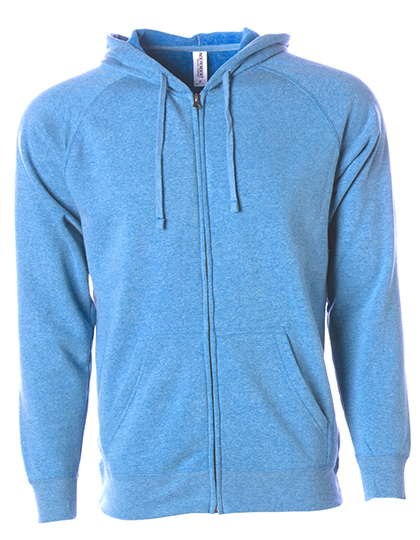 Independent Unisex Midweight Special Blend Raglan Zip Hood