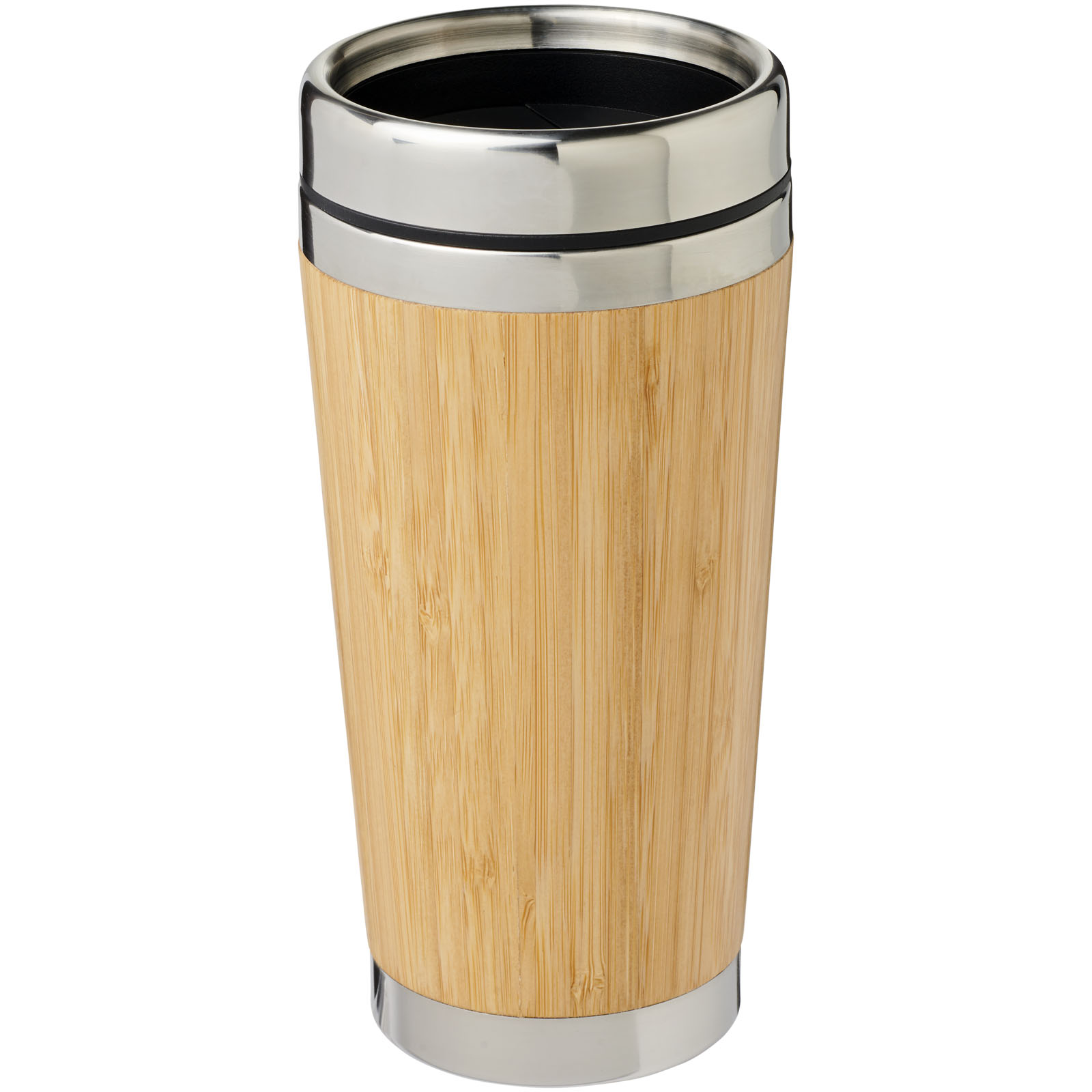 Bambus 450 ml Becher mit Bambus-Außenseite Bambus 450 ml Becher mit Bambus-Außenseite