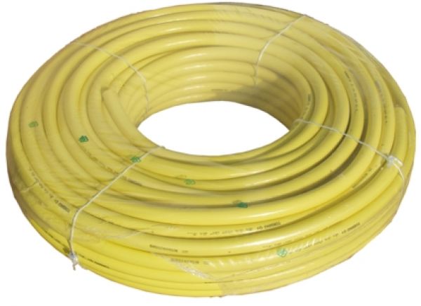 PVC-Wasserschlauch gelb PVC-Wasserschlauch gelb