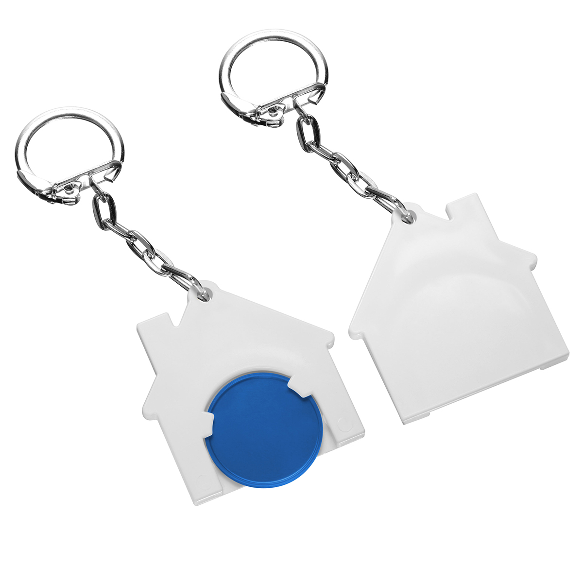 Chiphalter mit 1€-Chip Haus Chiphalter mit 1€-Chip Haus