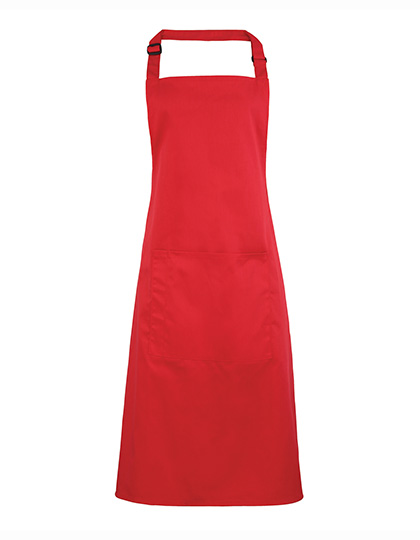 Premier Workwear Colours Collection Bib Apron With Pocket Premier Workwear Colours Collection Bib Apron With Pocket