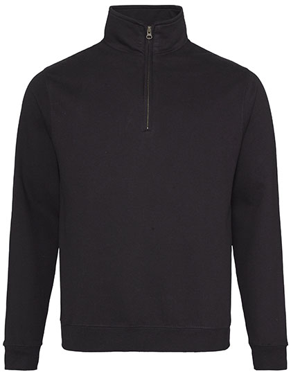 Just Hoods Sophomore 1'4 Zip Sweat