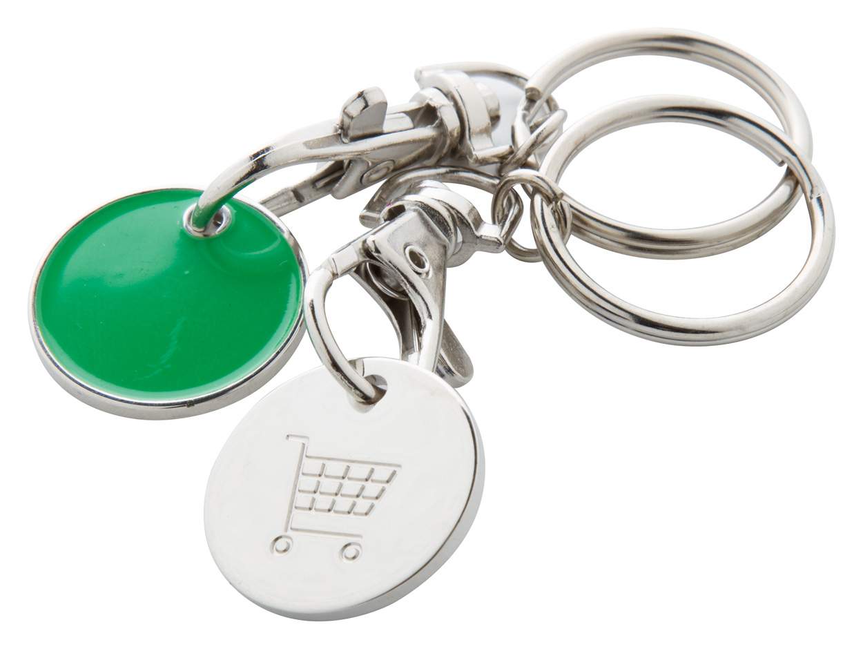 Schlüsselanhänger mit Einkaufswagen-Chip Eurocoin