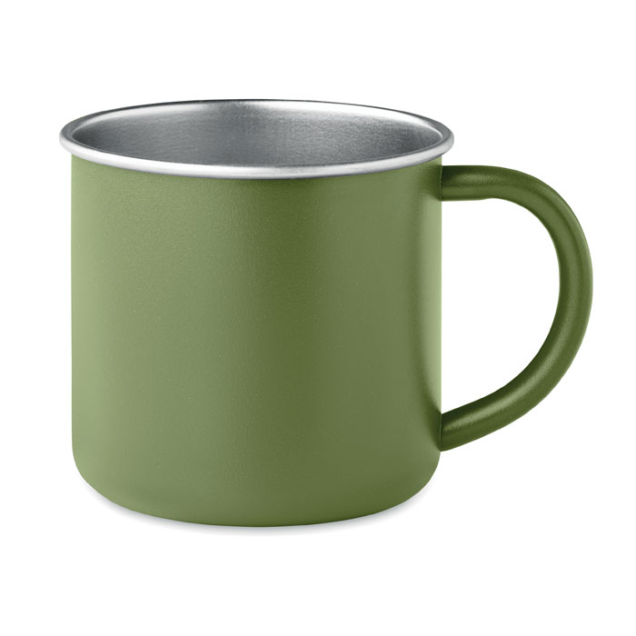 Becher recycelter Edelstahl