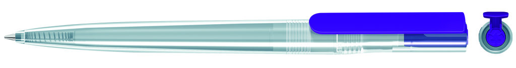 RECYCLED PET PEN switch transparent KG Drehkugelschreiber RECYCLED PET PEN switch transparent KG Drehkugelschreiber