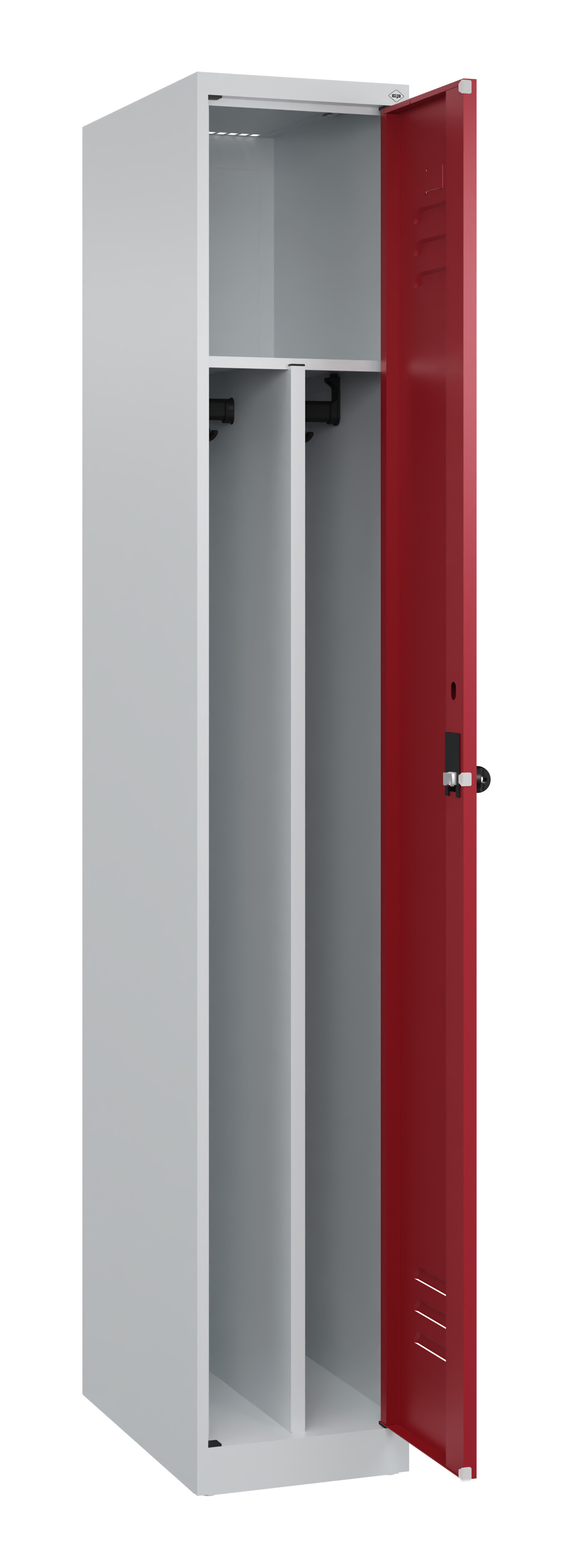 Spind Classic Plus, 1 Abteil, 1850x400x500mm Spind Classic Plus, 1 Abteil, 1850x400x500mm