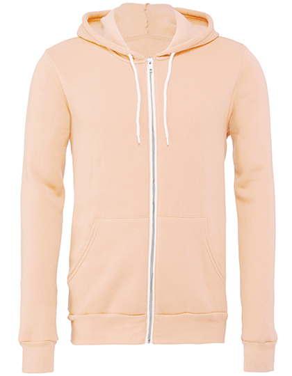 Canvas Unisex Poly-Cotton Fleece Full-Zip Hoodie Canvas Unisex Poly-Cotton Fleece Full-Zip Hoodie