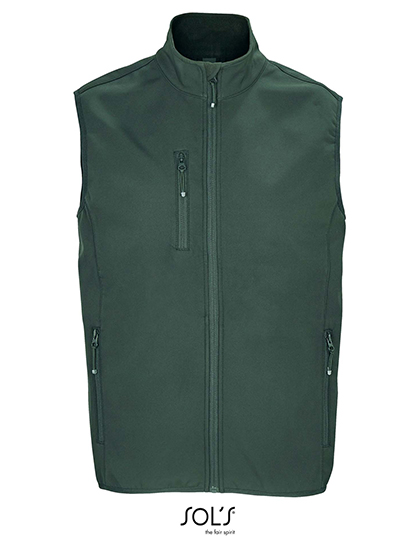SOL´S Men´s Falcon Zipped Softshell Bodywarmer SOL´S Men´s Falcon Zipped Softshell Bodywarmer